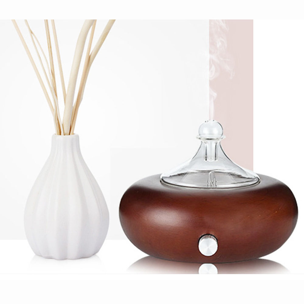 Ultrasonic diffuser top view mist output detail